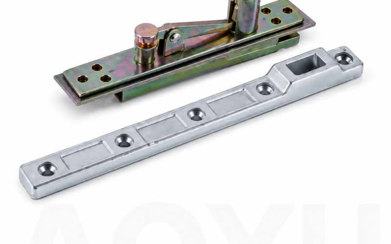 Floor Spring Pivot Hinge Accessory Set with Top Pivot and Bottom Arm