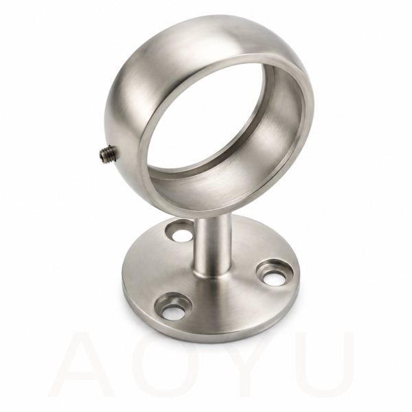 Through-Pipe Handrail Support Bracket