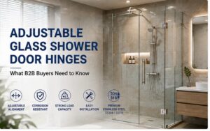 Adjustable Glass Shower Door Hinges: What B2B Buyers Need to Know