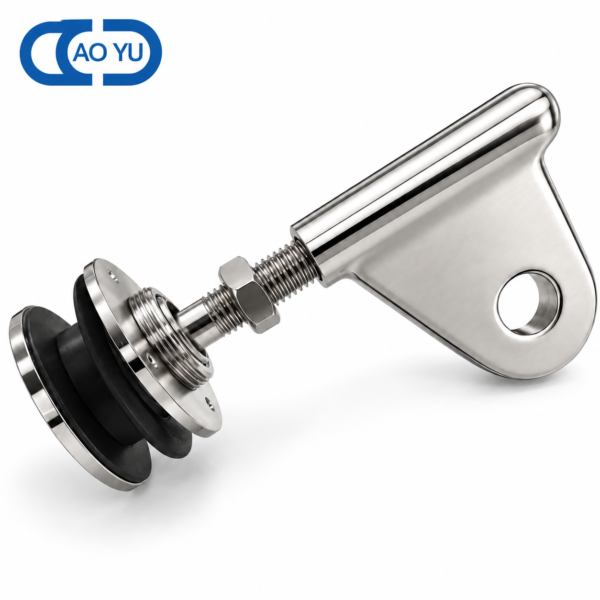 AISI 304 Glass Canopy Rod Connector for Tension Rod