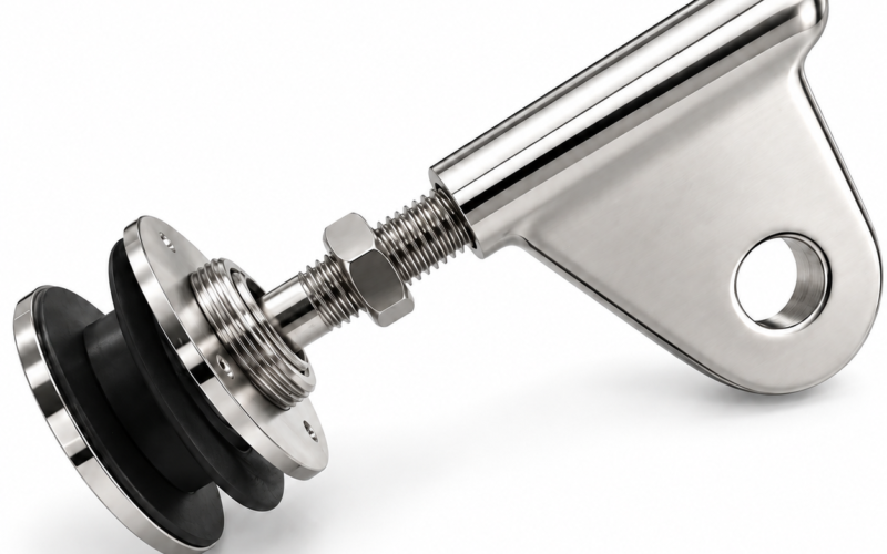 AISI 304 Glass Canopy Rod Connector for Tension Rod