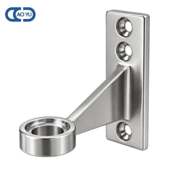 AISI 304 Glass Canopy Wall-to-Glass Connector