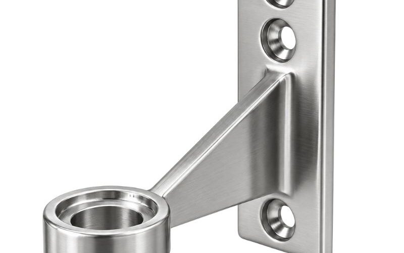 AISI 304 Glass Canopy Wall-to-Glass Connector