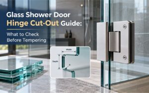 Glass Shower Door Hinge Cut-Out Guide: What to Check Before Tempering