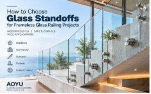How to Choose Glass Standoffs for Frameless Glass Railing Projects